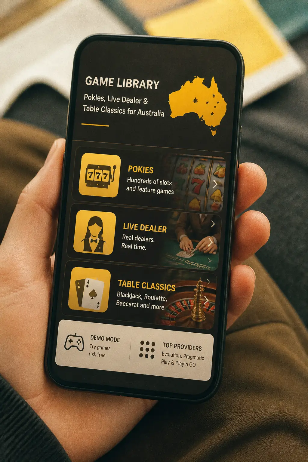 Bizzo Casino Games: Pokies, Live Dealer and Table Classics visual guide for Bizzo Casino